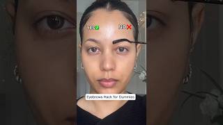 Peel off tattoo brow gel eyebrows eyebrowhack eyebrowtips eyebrowtutorial eyebrowsonpoint [upl. by Valentino]