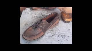 How to clean SPERRY TOP SIDERin a very simple way [upl. by Clifton604]