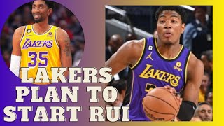 Will Lakers Use Rui Hachimura Properly With Starters If Not Whats The Point [upl. by Eirojam]