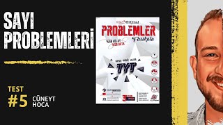 Sayı Problemleri TEST05  MİKRO ORJİNAL PROBLEMLER FASİKÜLÜ cuneythocamatematik [upl. by Carce]