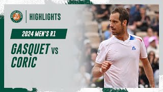 Gasquet vs Coric Round 1 Highlights  RolandGarros 2024 [upl. by Dustan]