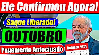 ✅INSS ANTECIPA CALENDÁRIO de OUTUBRO HOJE 1010  PAGAMENTO COM AUMENTO [upl. by Donall348]