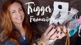 ASMR Trigger Favourites Whisper 🌟 Tapping Crinkles Jewellery [upl. by Ferriter752]