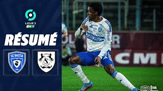 Bastia  Amiens 10 Résumé Ligue 2 BKT 20242025 [upl. by Sayette791]