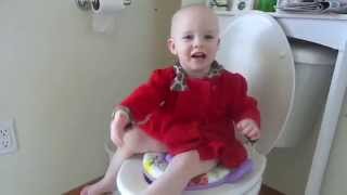 Potty Training Fail  Dont Want to Read THAT Yes I do Funny [upl. by Starlin]