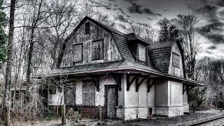 Urban Exploration  ABANDONED  Pennsylvania Railroad Train Station [upl. by Ruthann636]