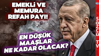 Memur ve Emekli Zammına Refah Payı Artışı En Düşük Maaşlar Ne Kadar Olacak [upl. by Olracnaig]