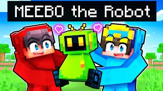 HOW I MET MEEBO The Robot In Minecraft [upl. by Hnao]