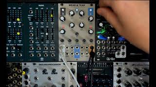 Wear amp Tear Eurorack Synthesizer Effect Overview [upl. by Kcirtapnaes]