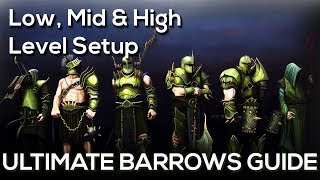 OSRS  Ultimate Barrows Guide  Low Mid amp High Level [upl. by Yrad]