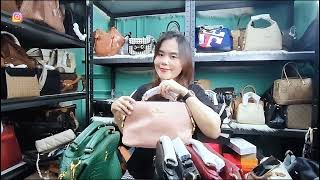 Spill Model Tas Aigner 2024 terbaru ada warna Pink Green black Red mewah [upl. by Corabelle]