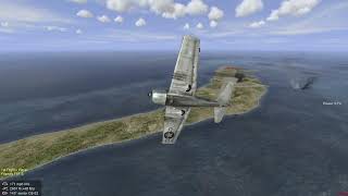 F6F escort mission over Tarawa An IL2 1946 video 1080p [upl. by Cyma]