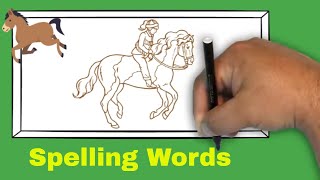 Lesson 9  2nd Grade SPELLING WORDS  Elementary School [upl. by Ateikan]