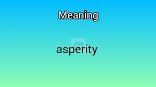 asperity meaning in English amp Telugu  Googul Dictionary dictionary meanings telugu english [upl. by Dawkins273]