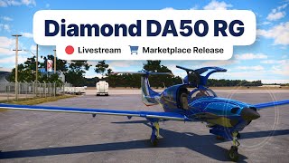 ⏪ Replay Diamond DA50 RG Released  MSFS Marketplace  Microsoft Flight Simulator [upl. by Ettolrahs]