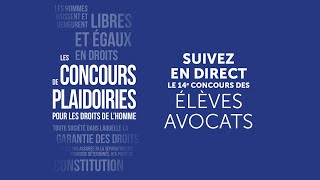 Concours de plaidoiries des élèves avocats 2024 au Mémorial de Caen [upl. by Pfosi]