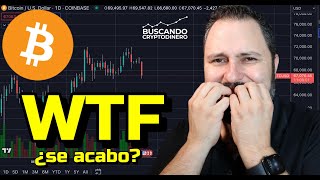 😱 No te desesperes y toca tener paciencia con Bitcoin y las Cryptos [upl. by Chiou]