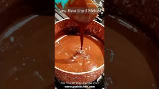 Valentine Chocolate Fondue  Easy Valentine Dessert Recipe [upl. by Ahcila]