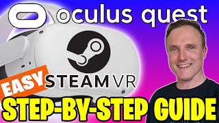 THE BEST SETUP GUIDE TO PLAY STEAM VR GAMES ON YOUR QUEST 2 [upl. by Nalyak]