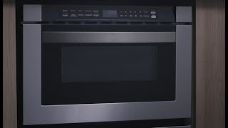 24quot Wide Built In Drawer Microwave by Summit Appliance [upl. by Crandale]