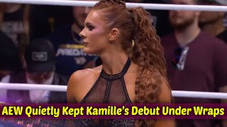 AEW Quietly Kept Kamille’s Dynamite Debut Under Wraps [upl. by Beaufert]