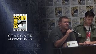 Stargate Origins Panel at San Diego ComicCon 2017  Stargate at Conventions [upl. by Klemm]