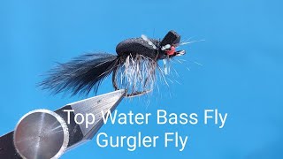 Gurgler Fly Tying amp Field Test  Bass Fly Fishing [upl. by Sallee316]