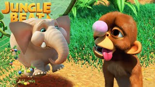 Munki the Animal  Munki the Bee  Jungle Beat Munki and Trunk  Kids Cartoon 2023 [upl. by Kata]