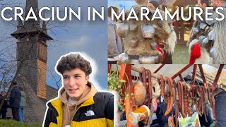 CRACIUN IN MARAMURES 2023CEL MAI FRUMOS LOC DIN ROMANIA  Muzeul Satului Baia Mare [upl. by Brigida]