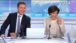 Premier tour des municipales fou rire sur le plateau de BFMTV  2403 [upl. by Enair992]