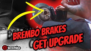 HOW TO install BREMBO Caliper Decals [upl. by Astiram]