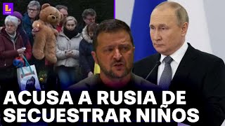 Ucrania acusa a Rusia de secuestrar niños para infundirles odio a su propio país [upl. by Chickie]