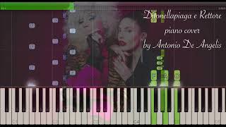 Ditonellapiaga e Rettore  Chimica  piano cover by Antonio De Angelis [upl. by Amikehs591]