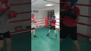 Sparring Maxim Sargan vs Fedorchuk Kostya [upl. by Emmery]