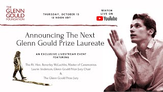 The Glenn Gould Prize Laureate Announcement [upl. by Ahsahtan]