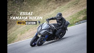 Essai Yamaha Niken  Surprenant OVNI à 3 roues [upl. by Nessa]