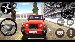 Dollar Song Sidhu Mahindra Thar Indian  New Model Red Fortuner Offroad City  Best Drive [upl. by Einhpad691]