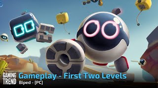 Biped  Co Op Gameplay  First two levels  PC Gaming Trend [upl. by Buell20]