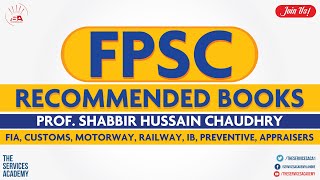 HOW TO PREPARE FOR FPSC EXAMS  FPSC  RECOMMENDED BOOKS  FIA  IB  APPRAISER  CUSTOMS  MOTORWAY [upl. by Aldora]