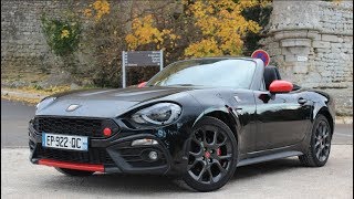 Abarth 124 Spider  Le plus cool des cabriolets [upl. by Deeyn]