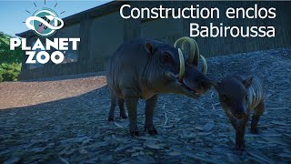 Planet Zoo Southeast Asia Animal Pack Enclos Babiroussa North Sulawesi Babirusa habitat [upl. by Roldan]