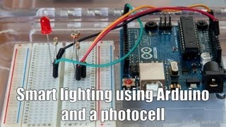 Smart lighting using Arduino and a photocell [upl. by Ping]