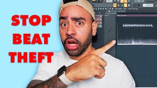 How To SECRETLY WATERMARK Your Beats In FL STUDIO So No One Can STEAL Them 😤 [upl. by Jollenta]