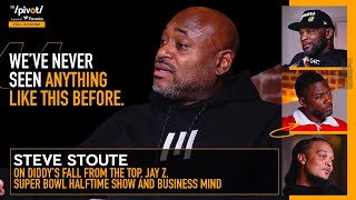 Steve Stoute on Super Bowl Halftime Act Jay Z Kendrick Lil Wayne Culture amp Sports  The Pivot [upl. by Cirdnek]