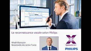 La reconnaissance vocale Philips SpeechExec Pro 10 [upl. by Penthea]