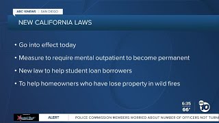 Several new laws take effect in California on July 1 [upl. by Lierbag]