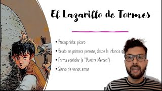 quotEl Lazarillo de Tormesquot y la novela picaresca [upl. by Valorie]