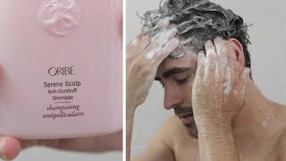 How To Serene Scalp Thickening Treatment Spray  Oribe Hair Care [upl. by Maffei]