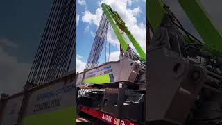 ZOOMLINE 800 TON crane lover Tower line crane youtube shorts cranelover shortsfeed [upl. by Mode]