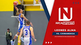 📡 EN VIVO 🏀 Baloncesto de Nicaragua  Leones ALMA 🆚️ Chinandega  LSB 2023 [upl. by Jobe]